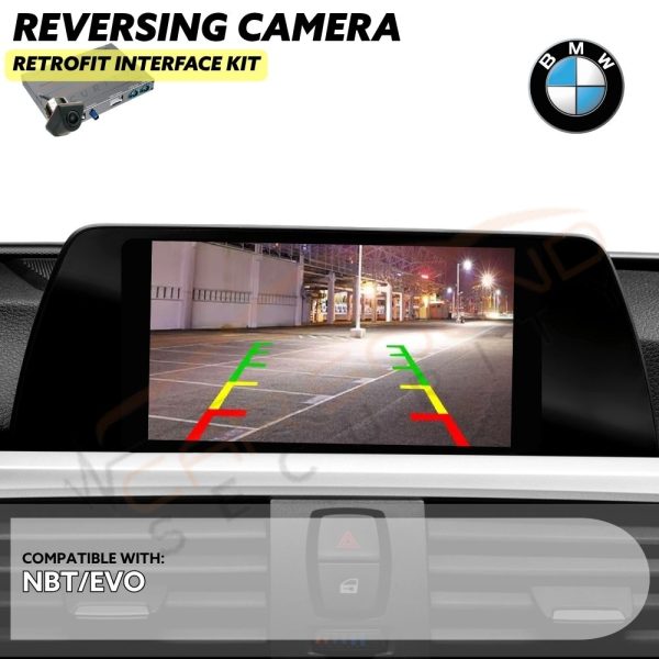 Reversing Camera Retrofit Interface for BMW 4 Series 2013+ with NBT/EVO Factory iDrive Infotainment Stereo Screen