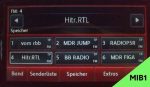 MIB1 VW Menu