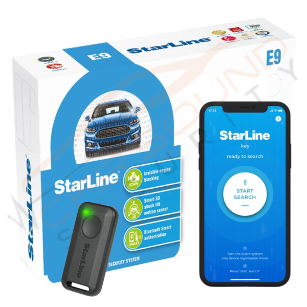 StarLine E9 Customise Series Smart Car Alarm and Immobiliser