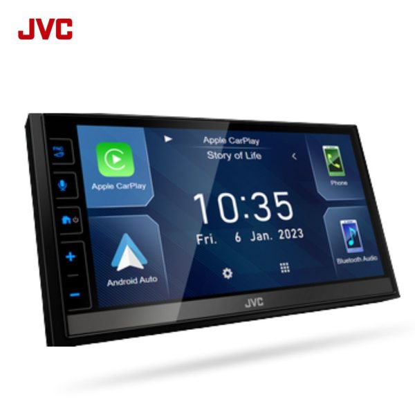 JVC KW M785DBW 6.8″ Car Multimedia Stereo System DAB with CarPlay Android Auto