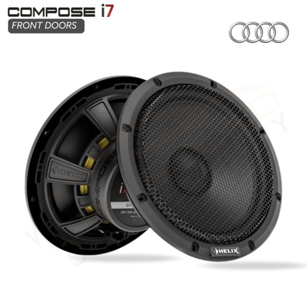 Helix Ci7 W200FM-S3 Audi Retrofit 8" (20cm) 225watts 3Ω Front Woofers