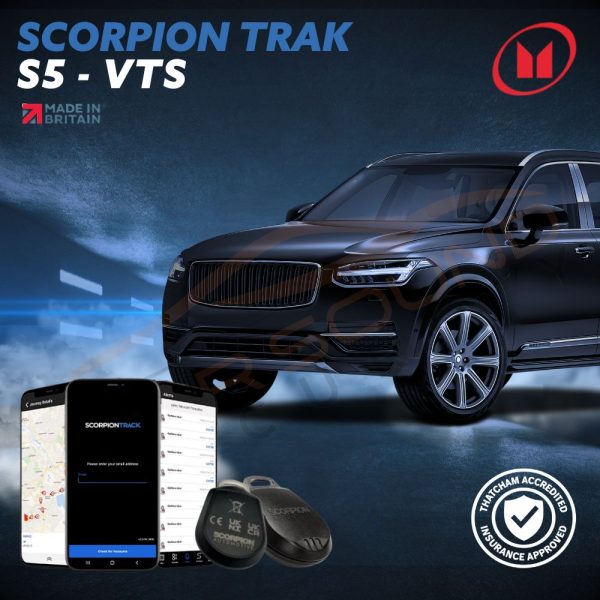 Scorpion S5-VTS Thatcham Approved GPS Vehicle Tracker for Isuzu D-Max 2011–2019 and 2019+
