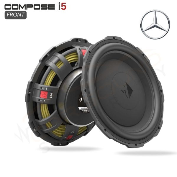Helix Ci5 S200FM-D2 Mercedes Retrofit 8 inch 400W 2 Ohm Front Woofers